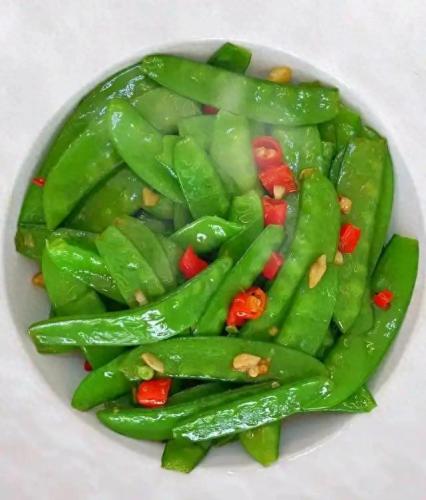 荷蘭豆料理