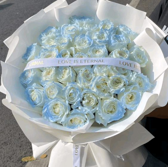 蓝玫瑰花象徵什麼